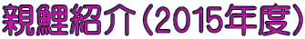 �e��Љ�i2015�N�x�j 